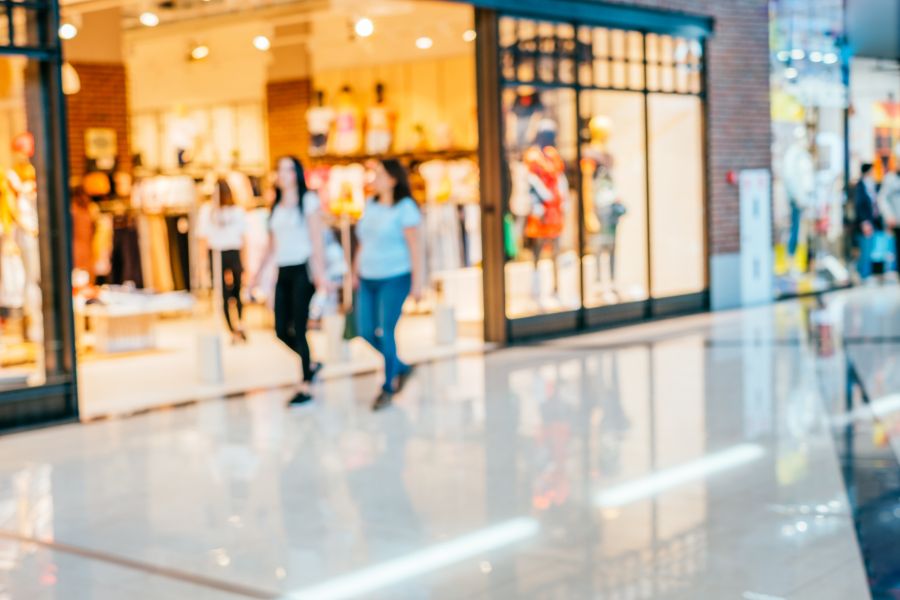 Locales en centros comerciales